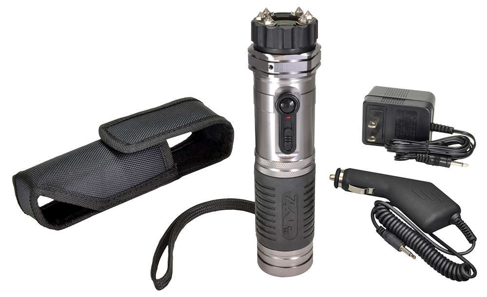 Flashlights&Batteries PS Products Contact PSPI ZAPL           ZAP STUN GUN W/LGT/CHR 1M BK • Model: Contact